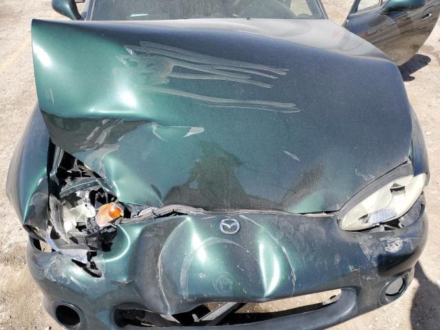 JM1NB3535Y0142392 - 2000 MAZDA MX-5 MIATA BASE GREEN photo 11