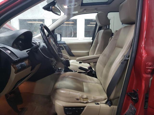 SALFT24N09H118026 - 2009 LAND ROVER LR2 HSE TECHNOLOGY RED photo 7