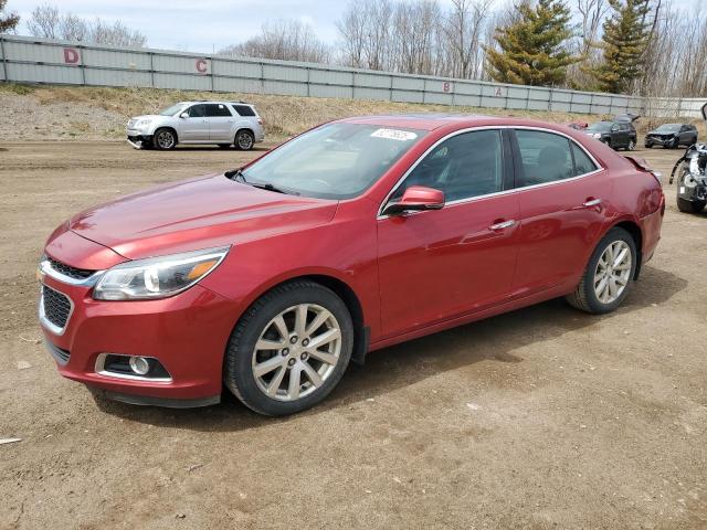 1G11H5SL3EF255966 - 2014 CHEVROLET MALIBU LTZ RED photo 1
