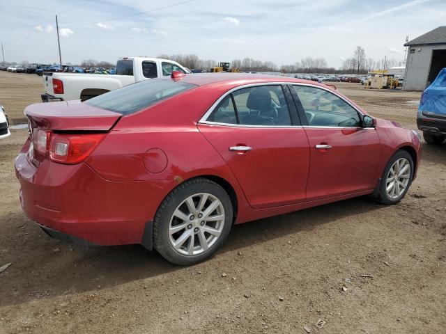 1G11H5SL3EF255966 - 2014 CHEVROLET MALIBU LTZ RED photo 3
