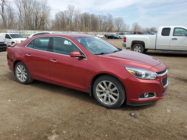 1G11H5SL3EF255966 - 2014 CHEVROLET MALIBU LTZ RED photo 4