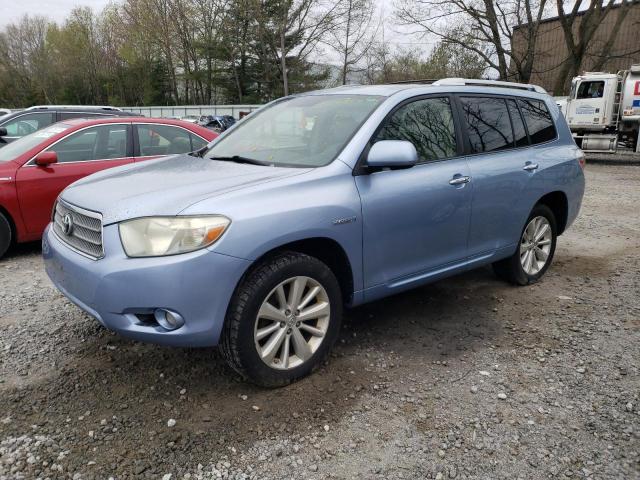 JTEEW44A592035158 - 2009 TOYOTA HIGHLANDER HYBRID LIMITED BLUE photo 1