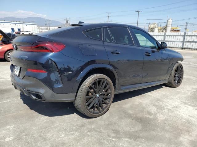 5UXCY6C08M9F86938 - 2021 BMW X6 XDRIVE40I Սև լուսանկար 3