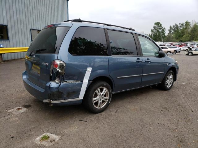 JM3LW28A140507961 - 2004 MAZDA MPV WAGON BLUE photo 3