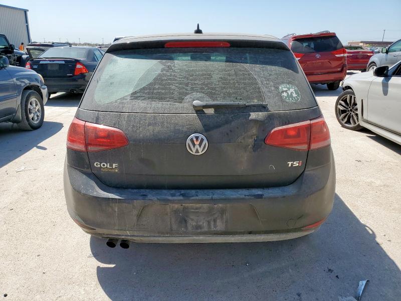3VW217AU4FM013689 - 2015 VOLKSWAGEN GOLF BLACK photo 6