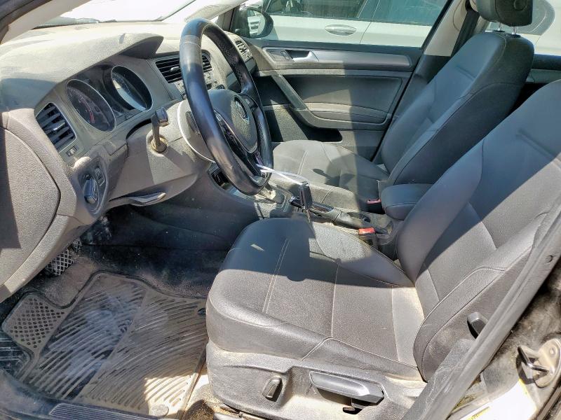 3VW217AU4FM013689 - 2015 VOLKSWAGEN GOLF BLACK photo 7