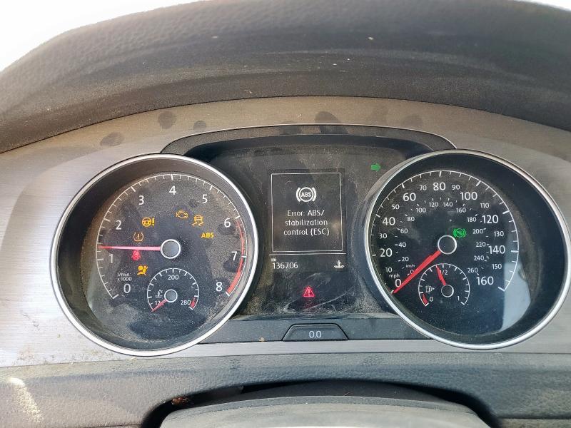 3VW217AU4FM013689 - 2015 VOLKSWAGEN GOLF BLACK photo 9