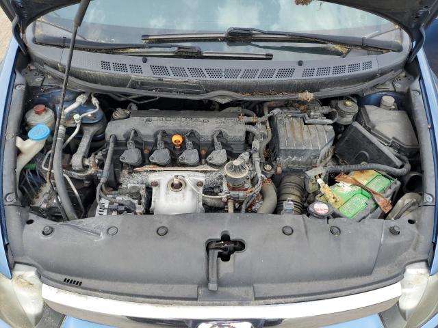 1HGFA15958L000303 - 2008 HONDA CIVIC EXL Mavi foto 11
