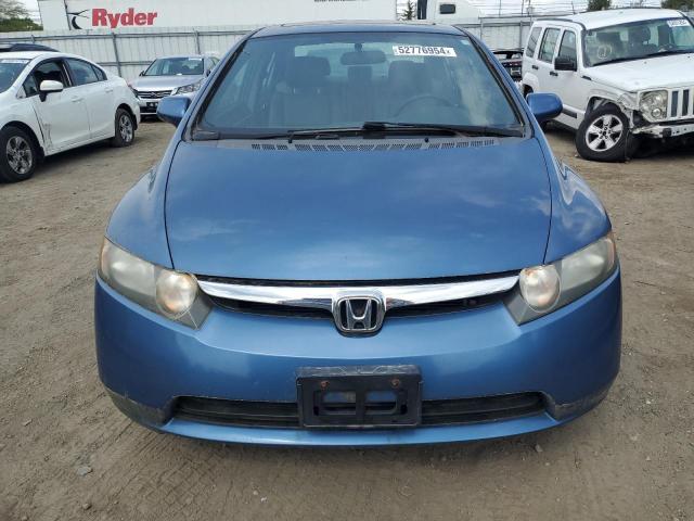 1HGFA15958L000303 - 2008 HONDA CIVIC EXL Mavi foto 5