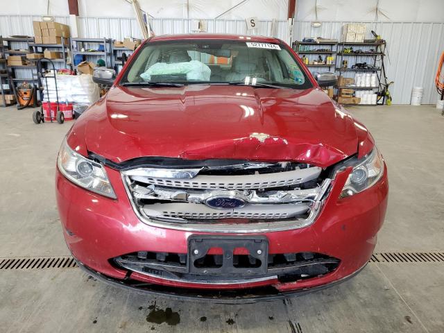 1FAHP2FW3BG114886 - 2011 FORD TAURUS LIMITED RED photo 5