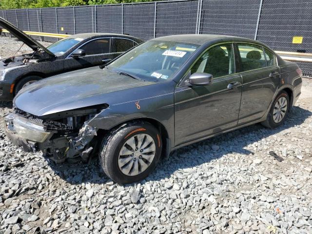 1HGCP2F3XBA058556 - 2011 HONDA ACCORD LX GRAY photo 1