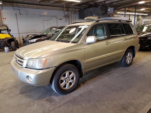 JTEGF21A330112887 - 2003 TOYOTA HIGHLANDER LIMITED BEIGE photo 1