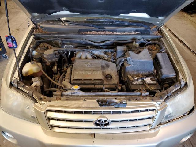 JTEGF21A330112887 - 2003 TOYOTA HIGHLANDER LIMITED BEIGE photo 11