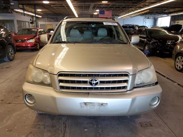 JTEGF21A330112887 - 2003 TOYOTA HIGHLANDER LIMITED BEIGE photo 5