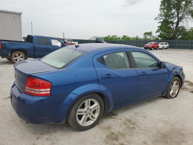 1B3CC1FB8AN175797 - 2010 DODGE AVENGER EXPRESS BLUE photo 3