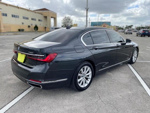 WBA7T2C00LGL17833 - 2020 BMW 740 I GRAY photo 4