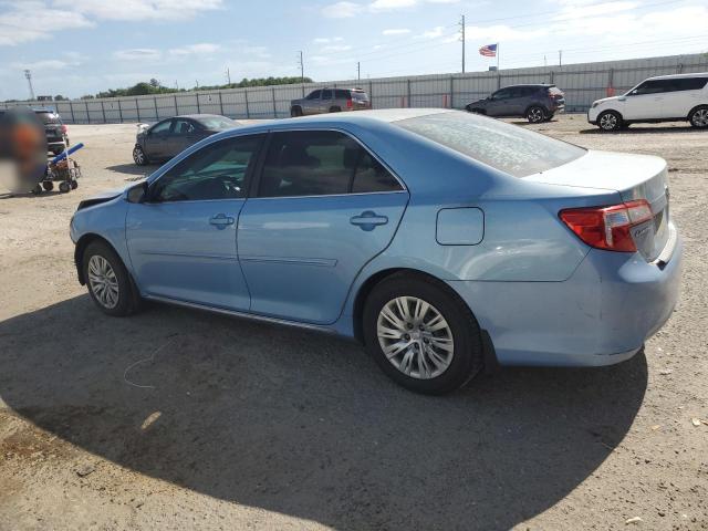 4T1BF1FK9DU697782 - 2013 TOYOTA CAMRY L BLUE photo 2