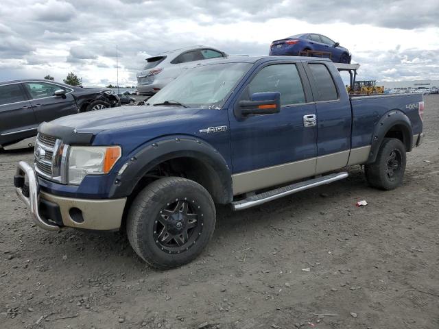 1FTFX1EVXAFC40610 - 2010 FORD F150 SUPER CAB BLUE photo 1