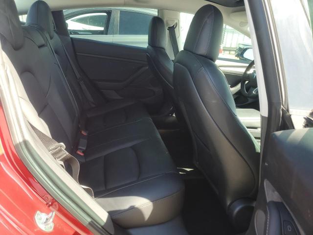 5YJ3E1EB1NF273763 - 2022 TESLA MODEL 3 红色 照片 10