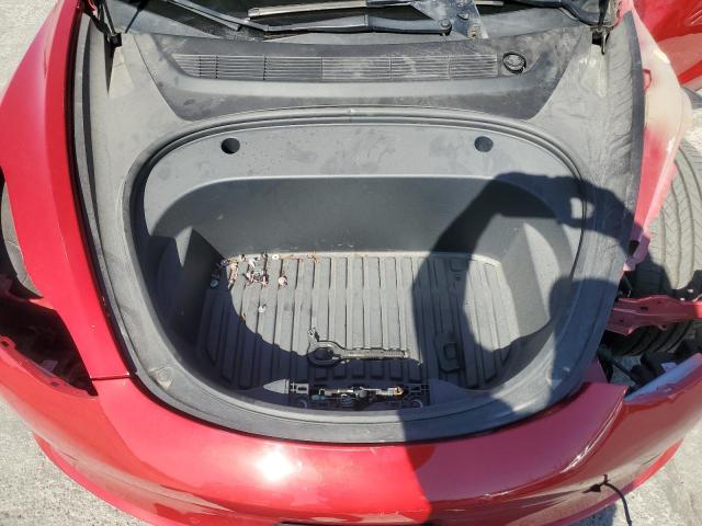 5YJ3E1EB1NF273763 - 2022 TESLA MODEL 3 红色 照片 11