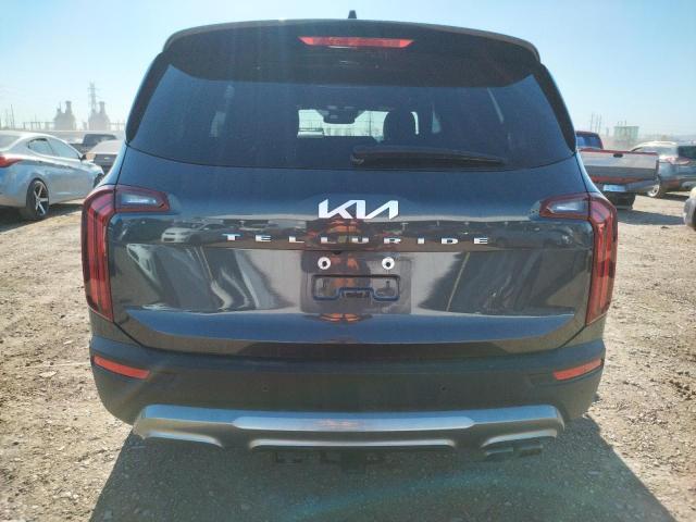 5XYP54HC8NG202110 - 2022 KIA TELLURIDE SX GRAY photo 6