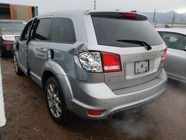 3C4PDDEG4JT329501 - 2018 DODGE JOURNEY GT SILVER photo 2