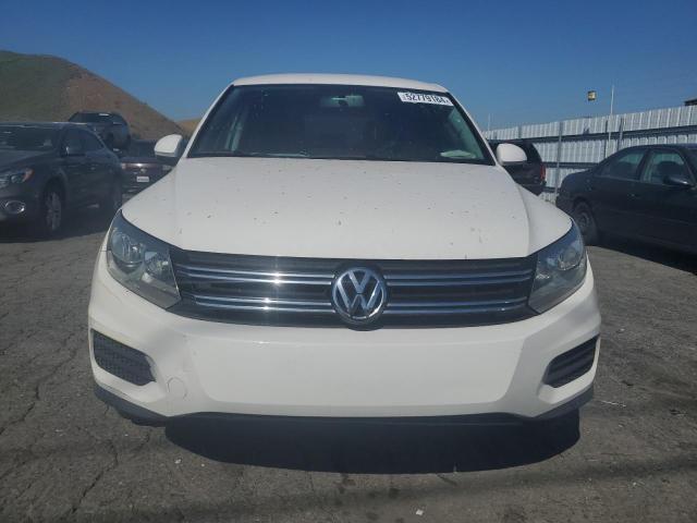 WVGAV3AX6EW032566 - 2014 VOLKSWAGEN TIGUAN S WHITE photo 5