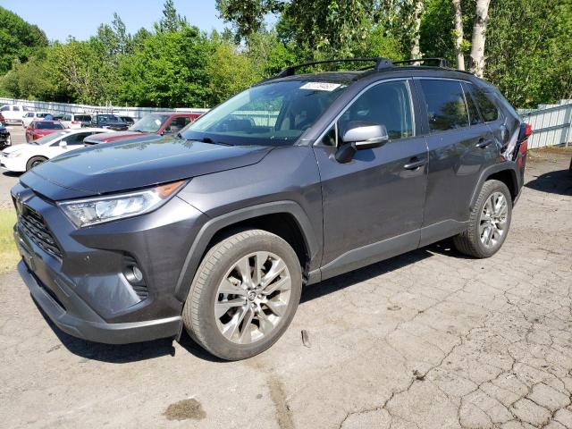 JTMA1RFV6KJ003488 - 2019 TOYOTA RAV4 XLE PREMIUM GRAY photo 1