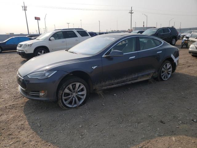 5YJSA1H1XEFP61443 - 2014 TESLA MODEL S BLACK photo 1