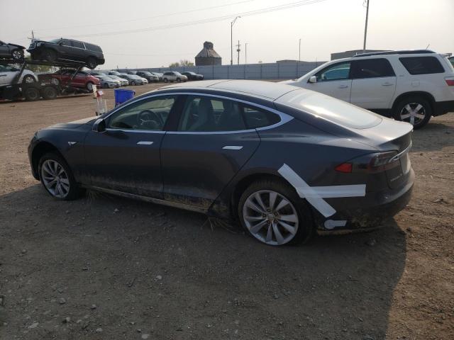 5YJSA1H1XEFP61443 - 2014 TESLA MODEL S Սև լուսանկար 2