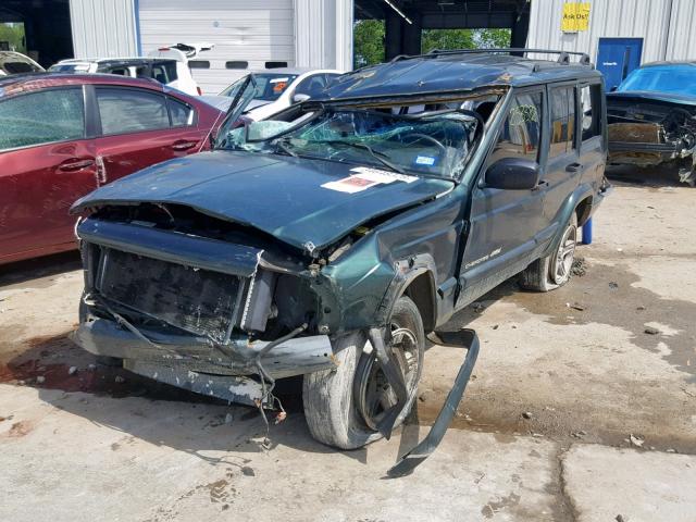 1J4FT58S8YL154075 - 2000 JEEP CHEROKEE CLASSIC  photo 2