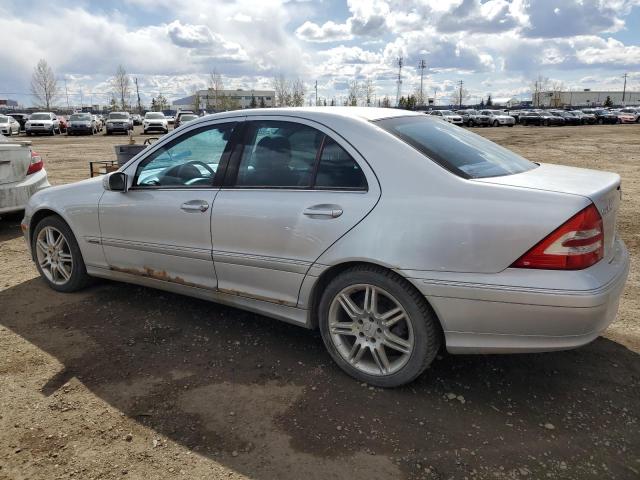 WDBRF54H77F923469 - 2007 MERCEDES-BENZ C 280 SILVER photo 2