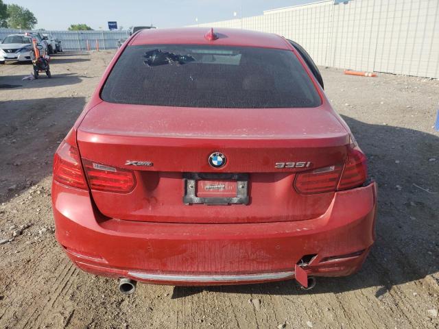 WBA3B9G58FNR94225 - 2015 BMW 335 XI RED photo 6