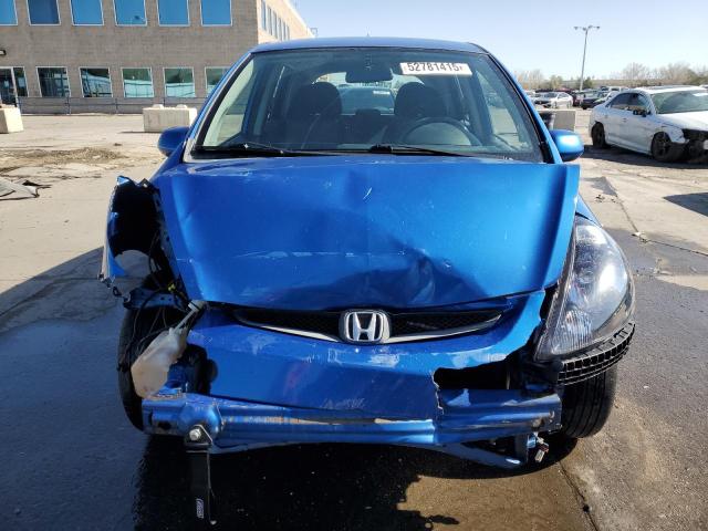 JHMGD38607S004236 - 2007 HONDA FIT S 蓝色 照片 5