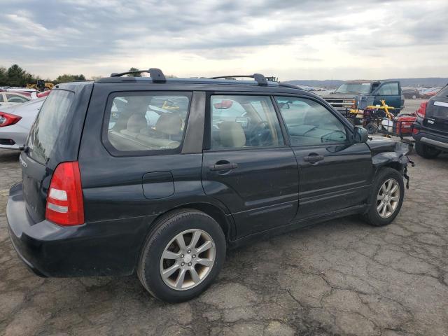 JF1SG65665H704013 - 2005 SUBARU FORESTER 2.5XS Черный фото 3