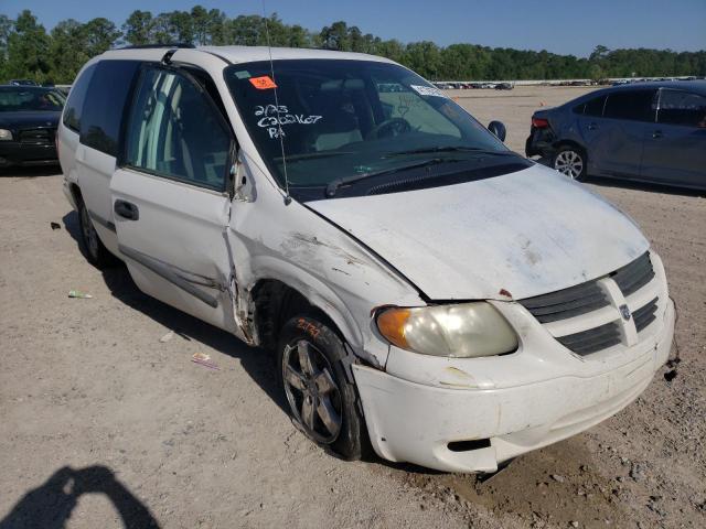 1D4GP24R46B679379 - 2006 DODGE GRAND CARA SE WHITE photo 1