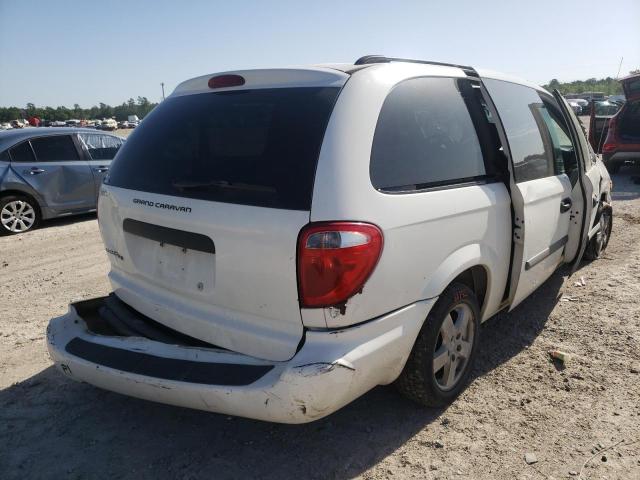 1D4GP24R46B679379 - 2006 DODGE GRAND CARA SE WHITE photo 4