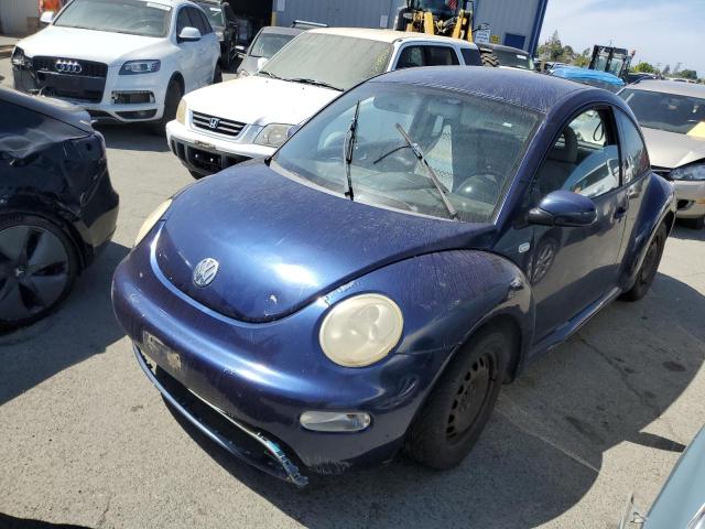 3VWBK21C31M448669 - 2001 VOLKSWAGEN NEW BEETLE GL BLUE photo 1