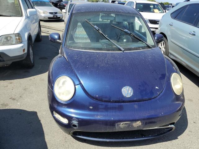 3VWBK21C31M448669 - 2001 VOLKSWAGEN NEW BEETLE GL 蓝色 照片 5