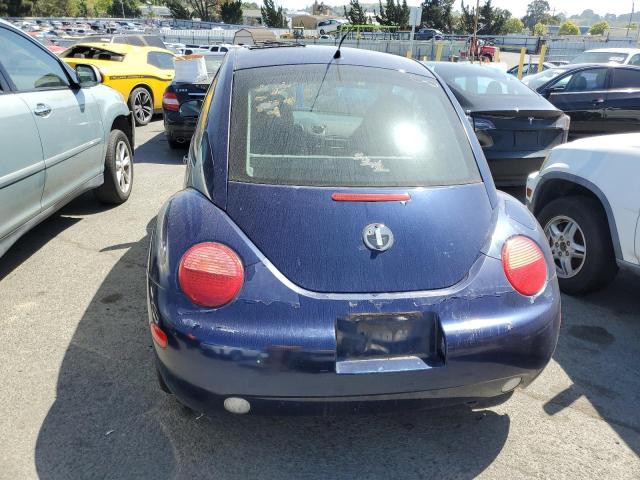 3VWBK21C31M448669 - 2001 VOLKSWAGEN NEW BEETLE GL 蓝色 照片 6