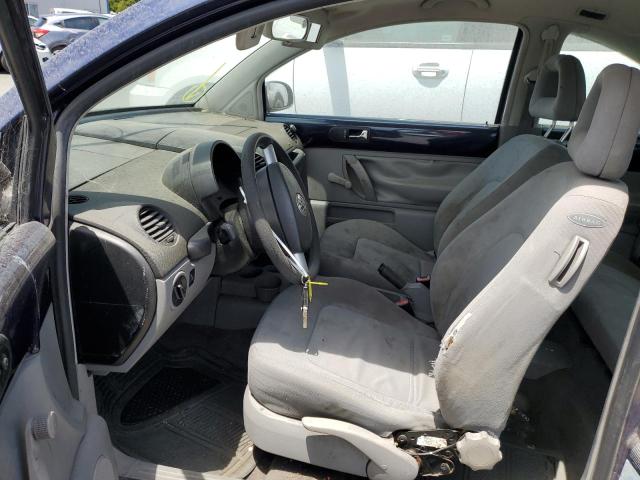 3VWBK21C31M448669 - 2001 VOLKSWAGEN NEW BEETLE GL 蓝色 照片 7