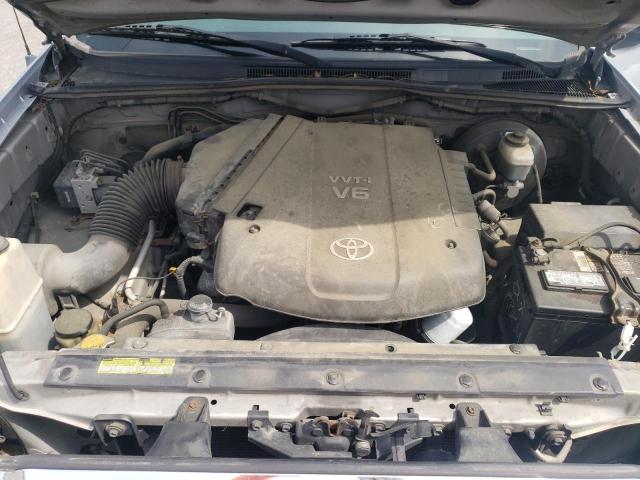 5TEJU62N47Z436817 - 2007 TOYOTA TACOMA DOUBLE CAB PRERUNNER SILVER photo 11