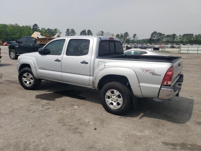 5TEJU62N47Z436817 - 2007 TOYOTA TACOMA DOUBLE CAB PRERUNNER SILVER photo 2