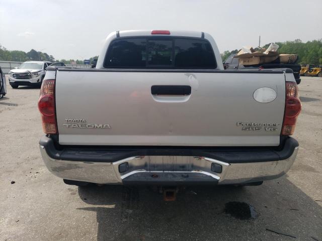 5TEJU62N47Z436817 - 2007 TOYOTA TACOMA DOUBLE CAB PRERUNNER SILVER photo 6
