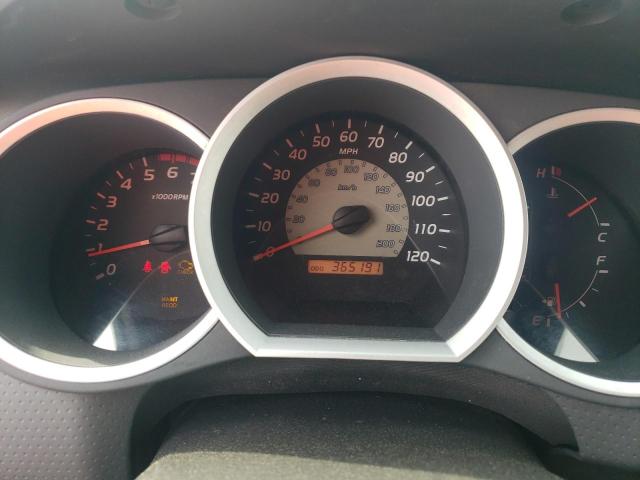 5TEJU62N47Z436817 - 2007 TOYOTA TACOMA DOUBLE CAB PRERUNNER SILVER photo 9