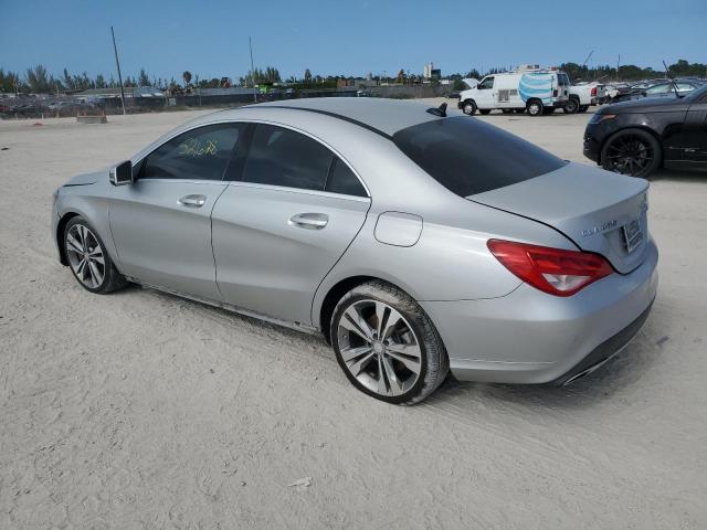 WDDSJ4EB9HN434722 - 2017 MERCEDES-BENZ CLA 250 SILVER photo 2