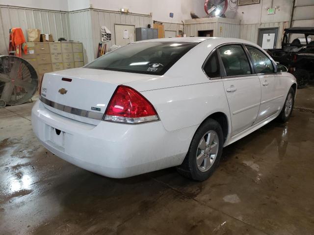 2G1WF5EK9B1222701 - 2011 CHEVROLET IMPALA LS WHITE photo 4