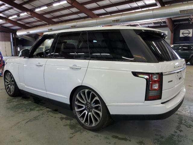 SALGV2FE0HA323638 - 2017 LAND ROVER RANGE ROVE AUTOBIOGRAPHY WHITE photo 3