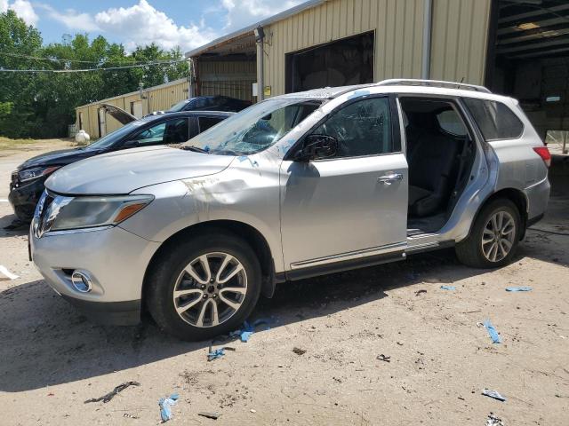 5N1AR2MM2EC624287 - 2014 NISSAN PATHFINDER S SILVER photo 1