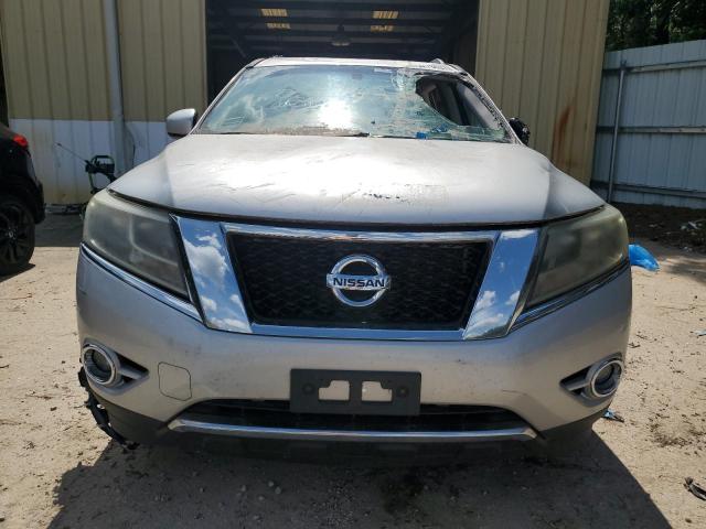 5N1AR2MM2EC624287 - 2014 NISSAN PATHFINDER S SILVER photo 5